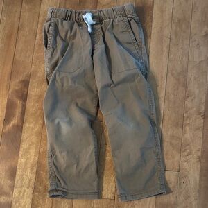 Kids Casual cat and Jack Tan Pants with Drawstring